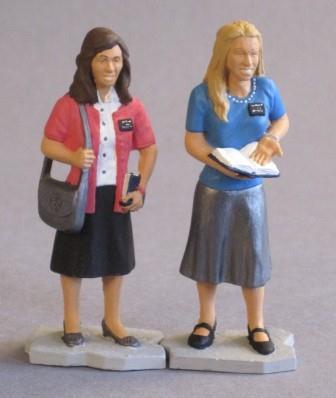 LD - Figure - Sister Missionasries Set #7　フィギュア　姉妹宣教師＃７