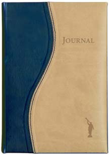 CC -  Journal - Two Tone Blue<BR>ツートーン日記帳（ブルー）