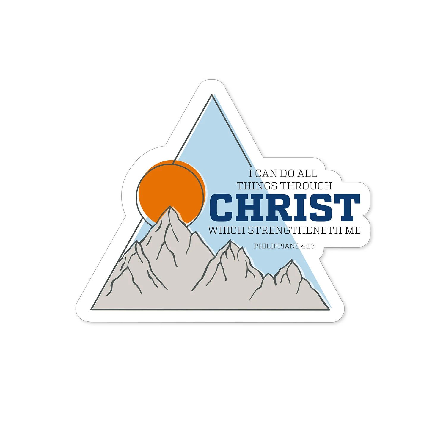 RM - Sticker - All Things Through Christ 2023 Youth Theme Vinyl Sticker for The Church of Jesus Christ of Latter-day Saints<br/>2023年ユーステーマ「キリストと共に」ビニールステッカー