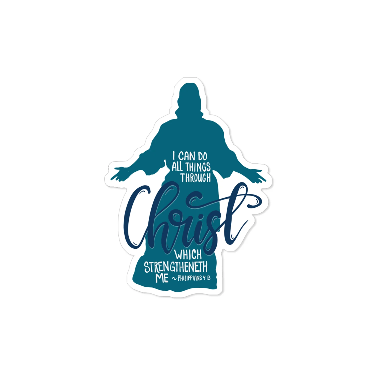 RM - Sticker - All Things Through Christ 2023 Youth Theme Christus Vinyl Sticker for The Church of Jesus Christ of Latter-day Saints<br/>2023年ユーステーマ「キリストと共に」イエスキリストビニールステッカー