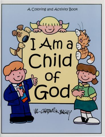 CC - Activity Book - I am A Child of God / A Coloring & Activity Book 私は神の子（英語版）　ぬり絵と活動の本
