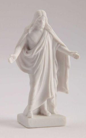 CC -  Statue - Christus Marble 3"<BR>大理石像「クリストゥス （イエスキリスト）」