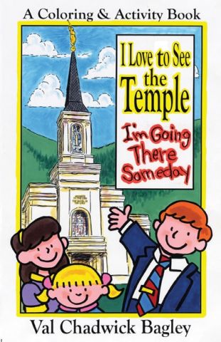 CC - Activity Book - I Love to See the Temple / A Coloring & Activity Book¤򸫤Τ繥ǤʱѸǡˤ̤골ȳư