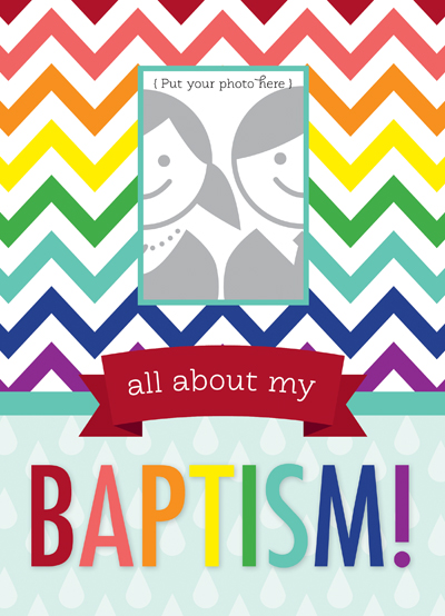 CC - Journal - Rainbow Baptism Journal <BR>バプテスマ記録帳　レインボー【日本在庫在庫】