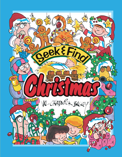 CC - Book - Seek and Find Christmas<BR>絵本(アイテム探し) - クリスマスを探検しよう♪【日本在庫商品】
