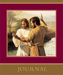 CC - Journal - John Baptizes Jesus /Small by　Greg Olsen 日記帳　【日本在庫商品】