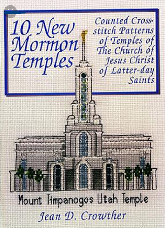 CF - Cross-stitch Paperback - 10 New Mormon Temples - Counted Cross-stitch - Paperback <BR>神殿10（クロスステッチ） 【日本在庫商品】