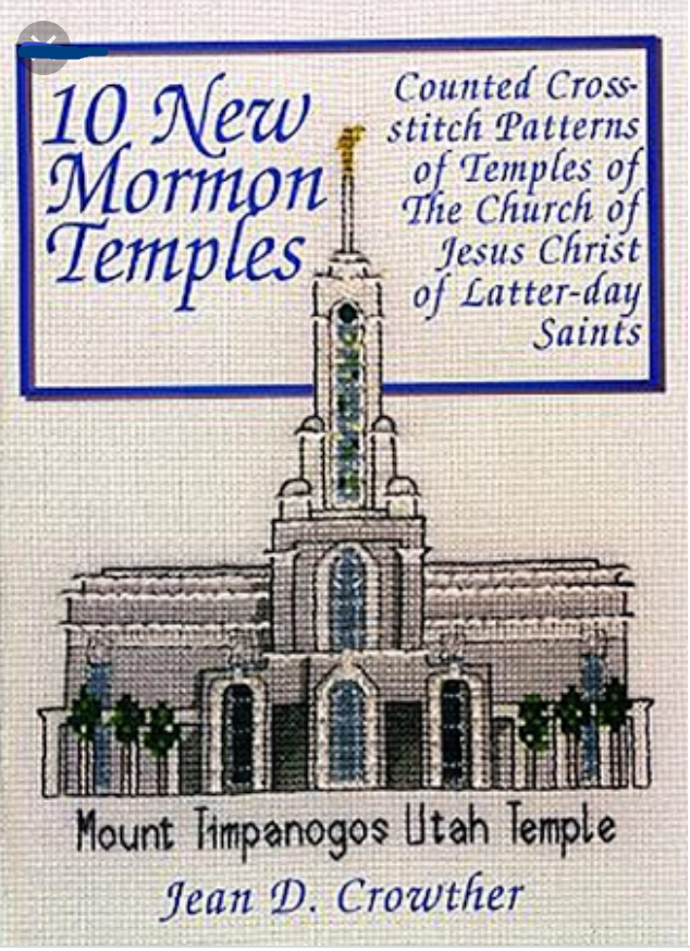 CF - Cross-stitch Paperback - 10 New Mormon Temples - Counted Cross-stitch - Paperback <BR>10ʥƥå ܺ߸˾ʡ