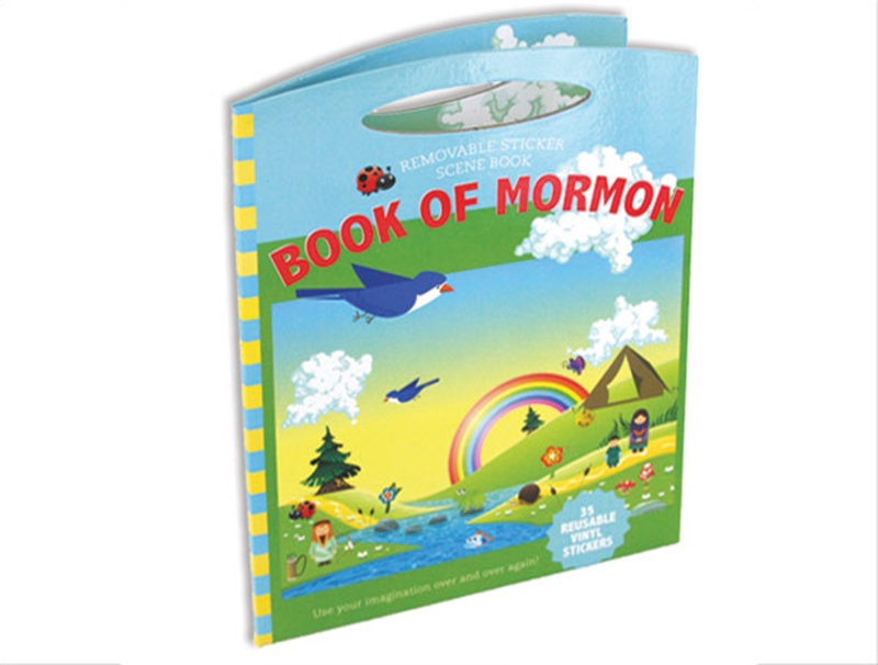CF - Sticker Book - Book of Mormon Removable Sticker Scene Book<BR>モルモン書　シーンブック　ステッカー【日本在庫商品】