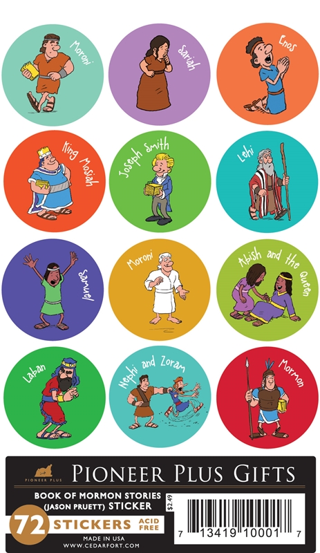 CF - Stickers - Book of Mormon Stories (Jason Pruett) Stickers<BR>ʪ졡ƥåܺ߸ˡ