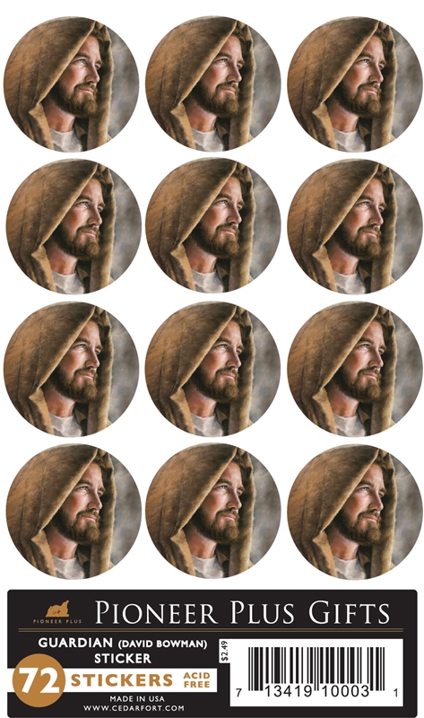 CF - Stickers - Guardian (David Bowman) Stickers - Small Round<BR>ガーディアン（デビッド・ボーマン）ステッカー　丸形(小)【日本在庫商品】