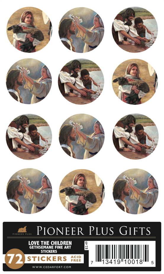 CF - Stickers - Love the Children: Gethsemane Fine Art Stickers<BR>ƥå - Ҷ򰦤ܺ߸˾ʡ
