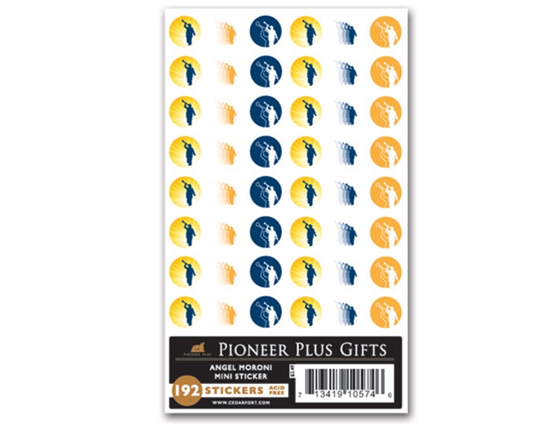 CF - Stickers - Angel Moroni Mini Stickers (2015) <BR>天使モロナイ(ミニ)　ステッカー【日本在庫】