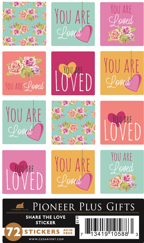 CF - Stickers - Share the Love Stickers <BR>ʬ礦ƥåܺ߸ˡ