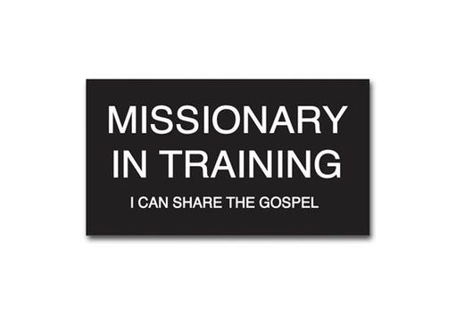 CF - Pin Badge - Missionary in Training Pin Badge <BR> ピンバッヂ 「宣教師トレーニング中」
