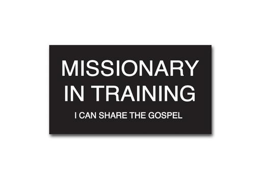 CF - Badge - Missionary in Training Slip-On Budge <BR>Хå - ֥ȥ졼˥붵ա(åץ)ܺ߸ˤ