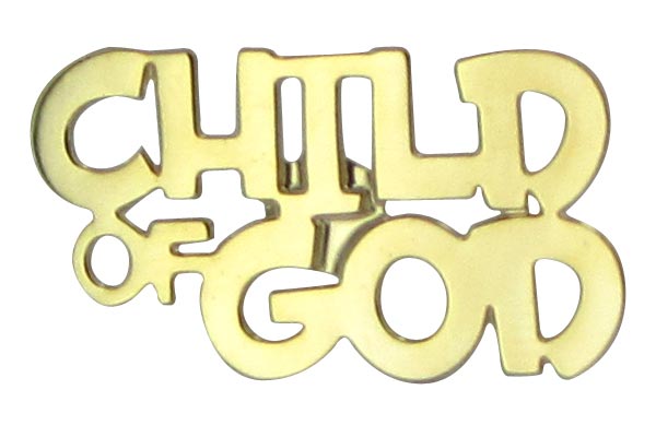 CF - Tie Tack - Child of God-Gold   タイピン/神の子です（ゴールド）(在庫限り)