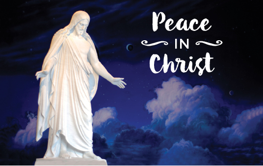CH - Recommend Holder - Peace in Christ (2018 Mutual Theme)<BR>神殿推薦状ケース 2018年ミューチャルテーマ 「キリストによって平安を得る」【日本在庫商品】