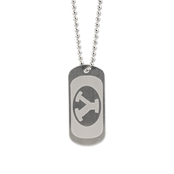 RM - Necklace - BYU Dogtag BYUɥåͥå쥹