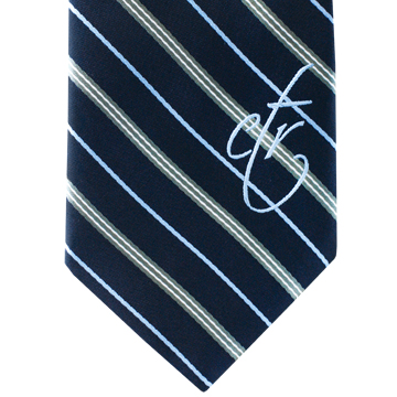 RM - Tie - Men's Navy & Grey CTR Tie<br>CTR Y XgCv^C lCr[/O[