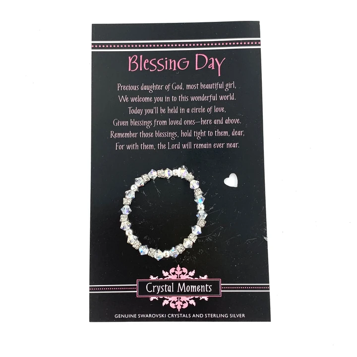 CF - Bracelet  - Blessing Day Crystal Moments Bracelet<BR/>  幼児の祝福を輝かせるブレスレット