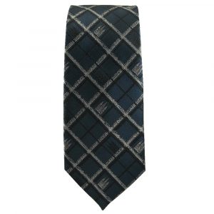 JB - Tie - Mens Salt Lake Temple Navy Plaid Tie<BR>ͥ͡˥ȥ졼 ץå (ͥӡˡܺ߸ˤ鷺