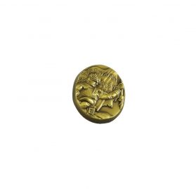 JB - Pins - Captain Moroni and the Title of Liberty Relief Sculpture Bronze Pin<BR>キャプテンモロナイ リバティ ピン (ブロンズ色)【日本在庫1点】