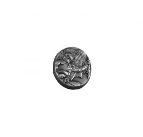 JB - Pins - Captain Moroni and the Title of Liberty Relief Sculpture Silver Pin<BR>キャプテンモロナイ　ピン　(シルバー色)【日本在庫商品】