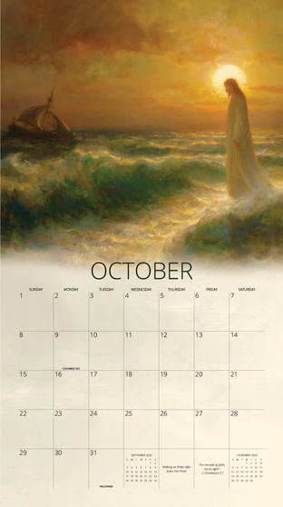 AF-2023 Calendar - 2023 Joseph Brickey Calendar - Journeys<BR> 2023年カレンダー ジョセフ・ブリッキー画「旅」