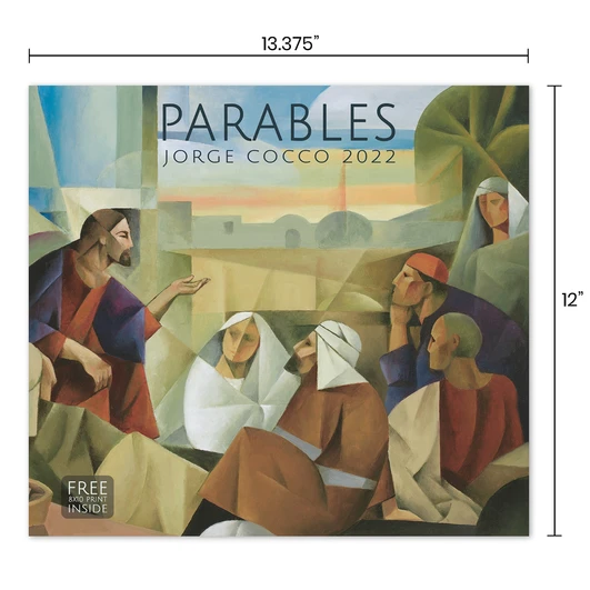 AF - 2022 Jorge Cocco Calendar - Parables<BR>2022年カレンダー ジョージ・コッコ　画　Parables（たとえ話。）＜壁掛け＞