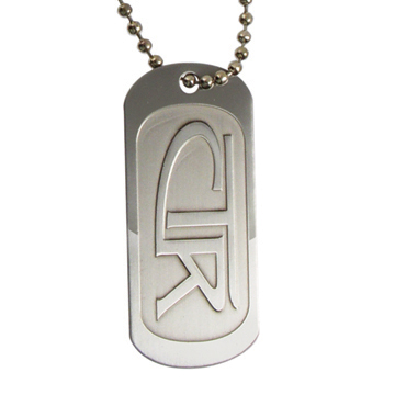 RM - Necklace - Dogtag CTR Regular Stainless Steel<BR>CTR쥮顼ƥ쥹ͥå쥹