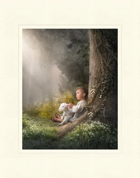 AF -8x10 - My Light by Kelsy and Jesse Lightweave - 8x10 - Print - 8x10 print matted to 11x14<BR>私の光　8x10　マットプリント【日本在庫】