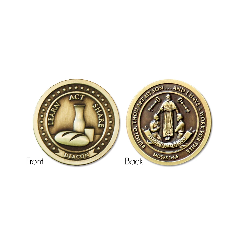 RM - Coin - YOUNG MEN Challenge Coin<BR/> 若い男性チャレンジコイン（執事）
