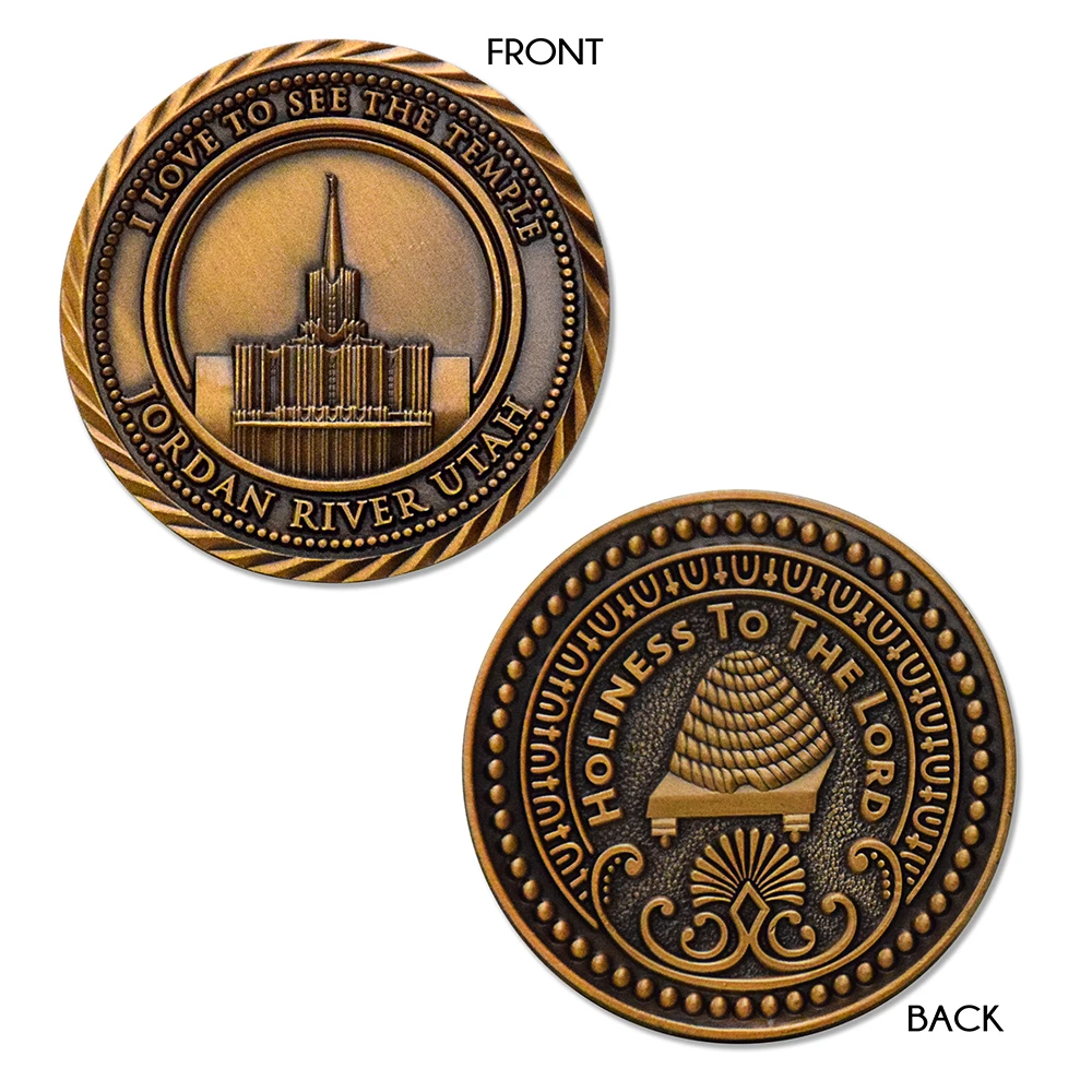 RM - Coin - TEMPLE Challenge Coin<BR/> 神殿チャレンジコイン（ジョーダンリバー神殿）