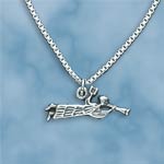 MS - Necklace - Flying Angel Pendant w/18" Box Chain Necklace<BR>ŷȥʥ ͥå쥹(С925)ܺ߸˾ʡ