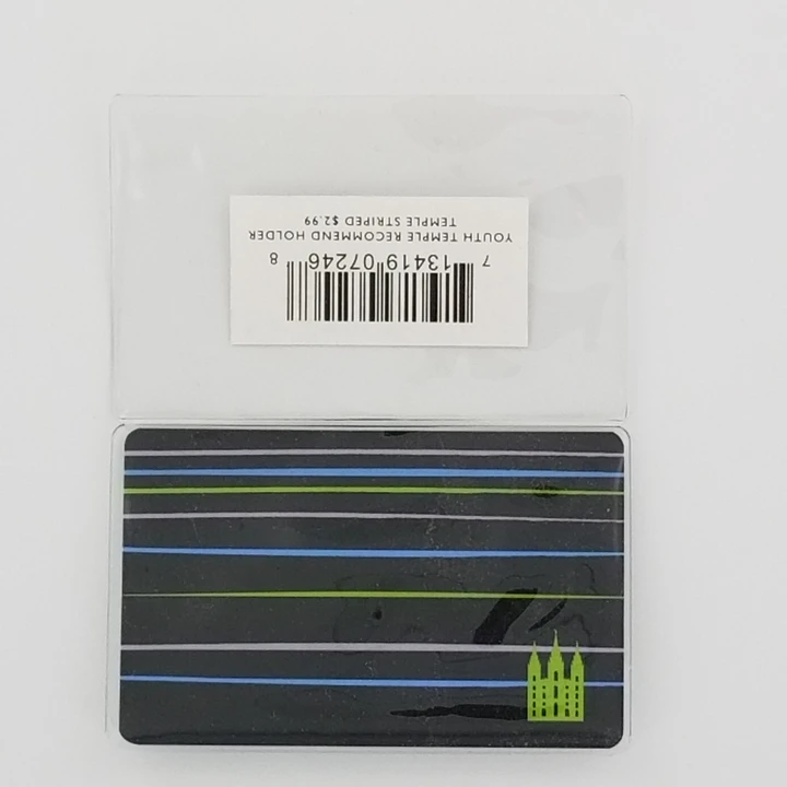 CF - Temple Recommend Holder - Temple Stripe - Temple Recommend Holder<BR>¿֥ȥ饤ס¡סܺ߸ˡ