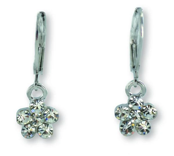 CF - Earrings - Baptism - Earrings - Flower - Dangle<BR>Хץƥޥ