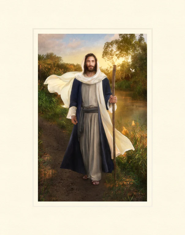 AF -7x10.5 Print - Follow Him by Robert A Boyd - 7x10.5 - Print - 7x10.5 print matted to 11x14<BR>˽1114 ޥåȥץ