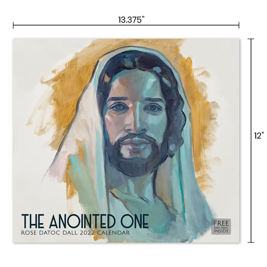 AF - 2022 Rose Datoc Dall Calendar - The Anointed One by Rose Datoc Dall <BR>2022年カレンダー ローズ・デイトック・ドール 　画　The Anointed One（聖別された者）＜壁掛け＞