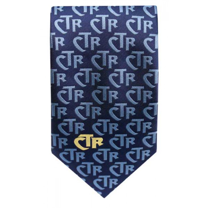 RM - Tie - Mens CTR Blue Club Tie<br>ネクタイ　（成人）　CTR ブルークラブ　青色