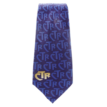 RM - Tie - CTR Boys Club Blue Clip Adjustable<BR>CTR 子ども用タイ 青 (サイズ調節可)　【日本在庫商品】