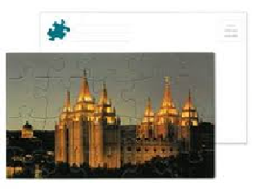 RM - Puzzle Letter - Salt Lake Temple <BR>ѥ쥿 ȥ졼¡ܺ߸˸¤