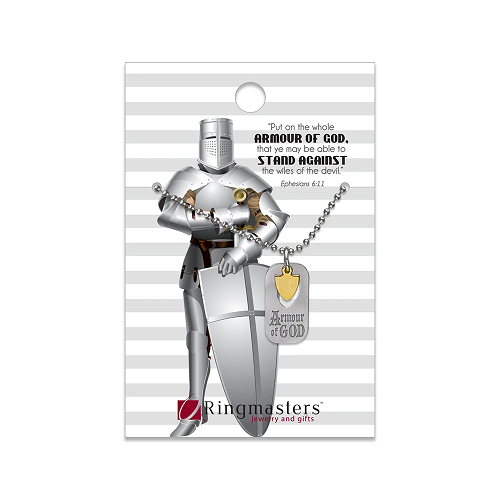 RM - Necklace - Armour Of God Dog Tag  Armour Of God Dog Tag<BR>ɥåͥå쥹 ֿסܺ߸˾ʡ