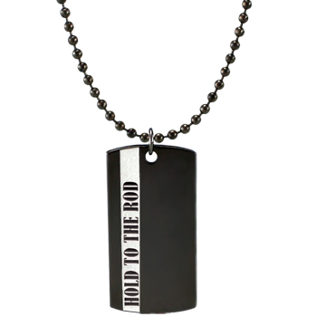 RM - Necklace - Hold to the Rod Dog Tag<BR>ɥåͥå쥹Ŵܺ߸ˡ