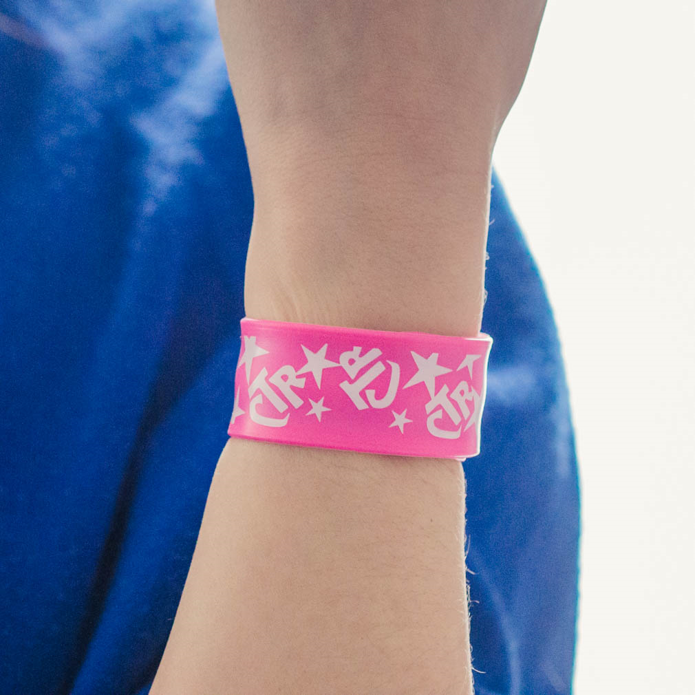 RM - Bracelet - Pink CTR Slap Bracelet<BR>CTRブレスレット（ピンク）【日本在庫】