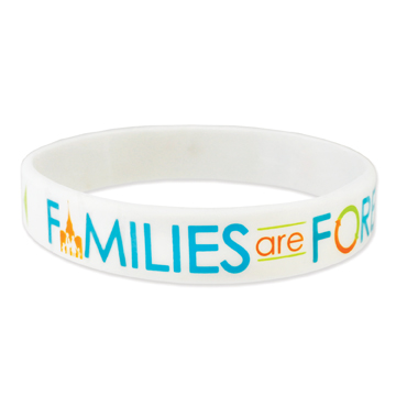 RM - Bracelet - Families are Forever Medium Silicone Weistband<BR>֥쥹å - ²ϱʱǤ