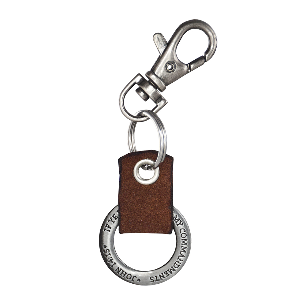 RM - Key Chain - Keep My Commandments Keychain <BR>キーチェーン「…わたしの戒めを守るべきである」【日本在庫商品】