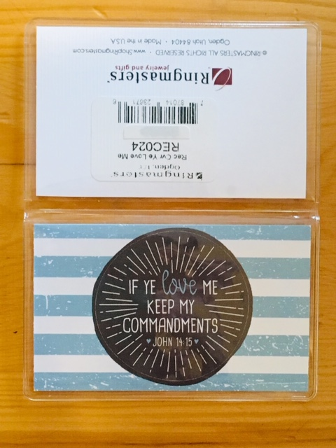 RM - Recommend Holder - Keep My Commandments Recommend Holder<BR>2019年テーマ  神殿推薦状ケース「…わたしの戒めを守るべきである」【日本在庫限り】