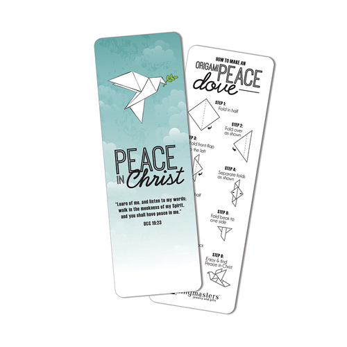 RM - Bookmark - Peace in Christ <BR>֥ꥹȤˤäʿ¤- ꡡܺ߸˾ʡ