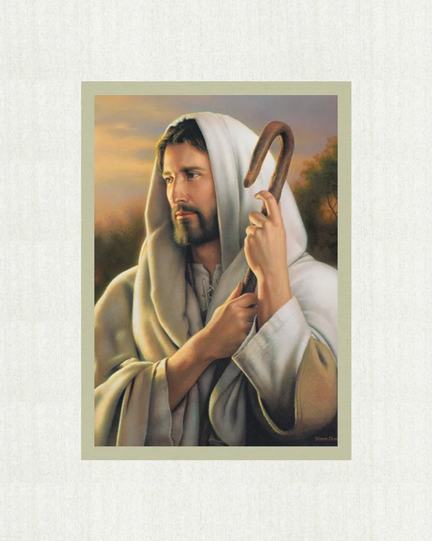 AF - 5x7 - Print - 5x7 print matted to 8x10 - The Good Shepherd by Simon Deweyܺ߸ˡ
